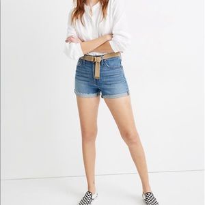 Madewell High Rise Denim Shorts